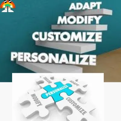 customization and personalization